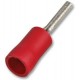 Insulated Red 12 Amp 12 mm Pin Crimp Terminal 